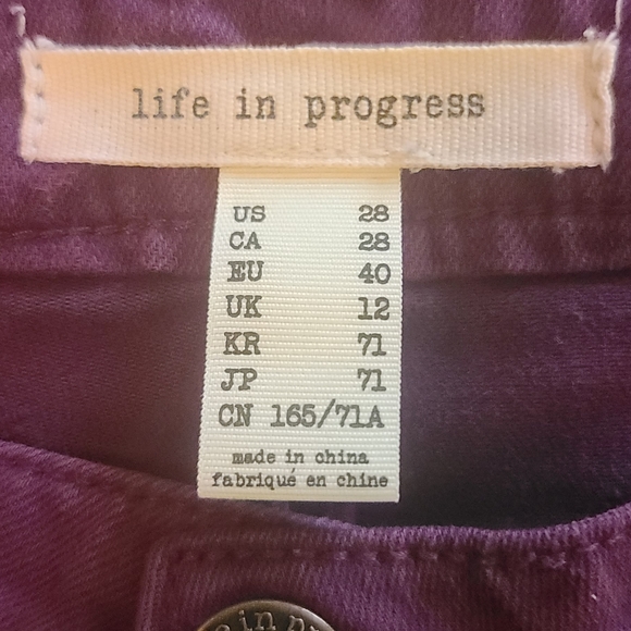 Purple Skinny Jeans - Picture 12 of 13